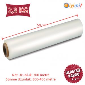 Streç Film Paketleme Ambalaj 10cmx300m